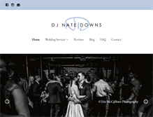 Tablet Screenshot of djnatedowns.com